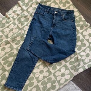 American Eagle Outfitters Dark Blue Denim Jeans